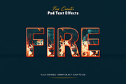 Editable Fire Text Effects, a Layer Style Add-On by MRI STUDIO (Thumbnail 11 of 11)