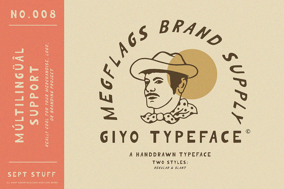 Giyo Typeface, a Font by Megflags (Photo 1 of 10)