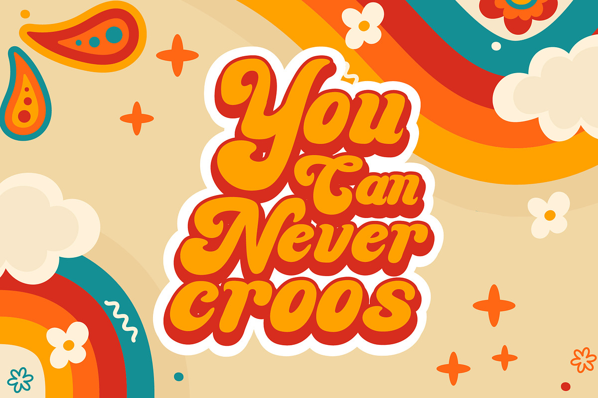 Bold Groovy - Groovy Font, a Slab Serif Font by Densu Creative (Photo 4 of 9)