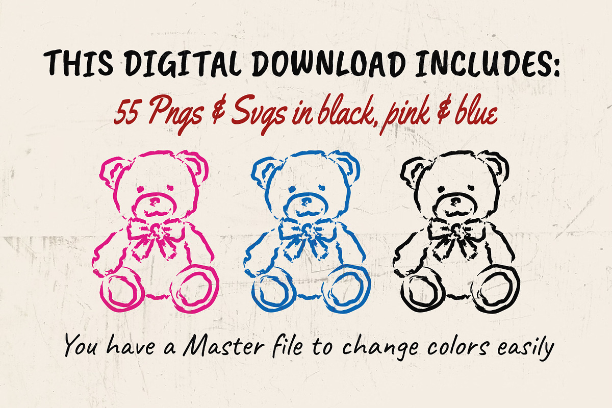 Hand Drawn Valentines Clipart Bundle, an Outline Icon by Baleee (Photo 6 of 15)