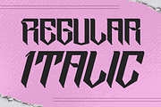 Taeob Gothic - Logo Blackletter Font, a Blackletter Font by Nirmana Visual (Thumbnail 2 of 15)