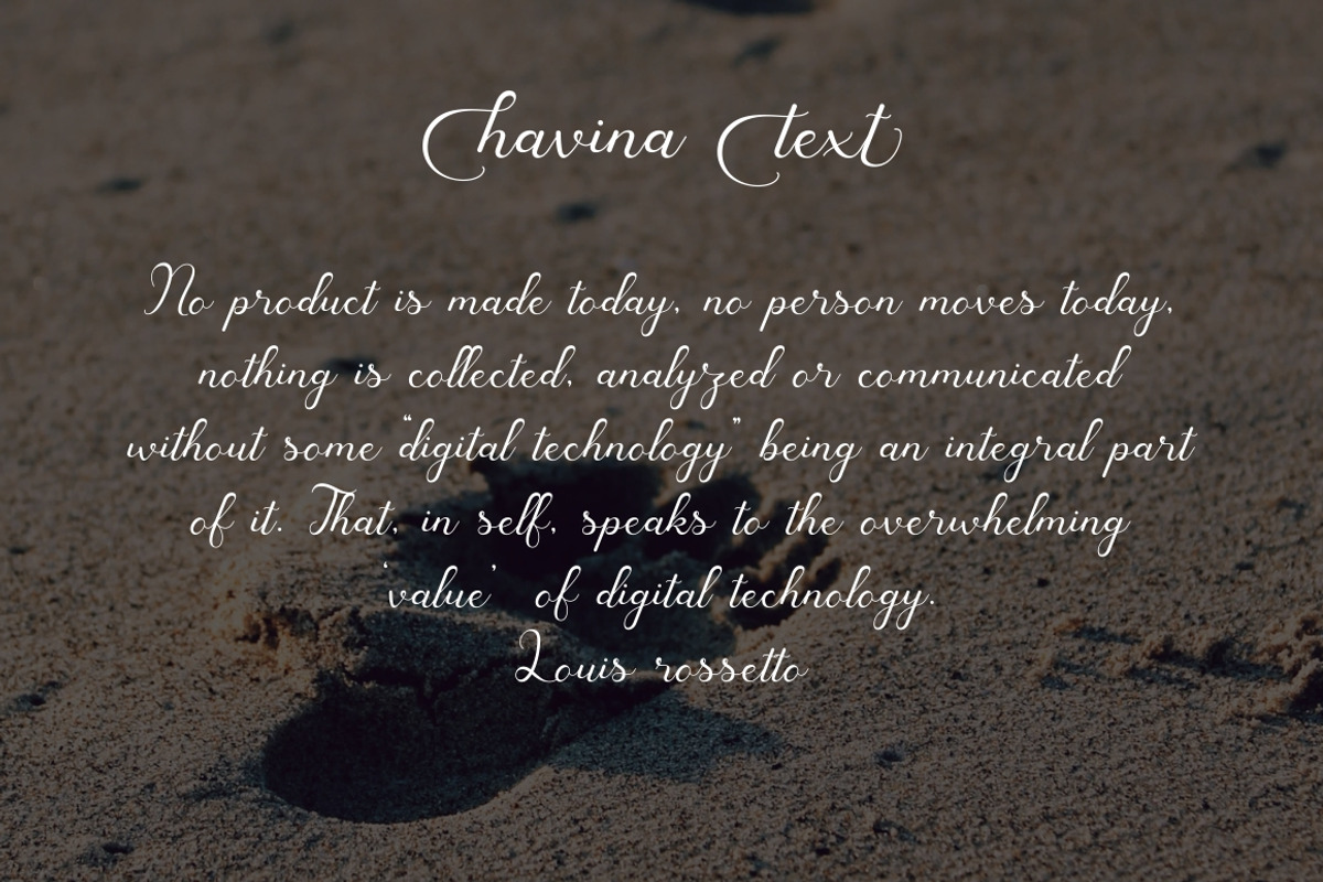 Havina Font preview 8