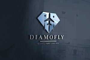 Diamond Fly Travel Logo, a Branding & Logo Template by Design_Planet