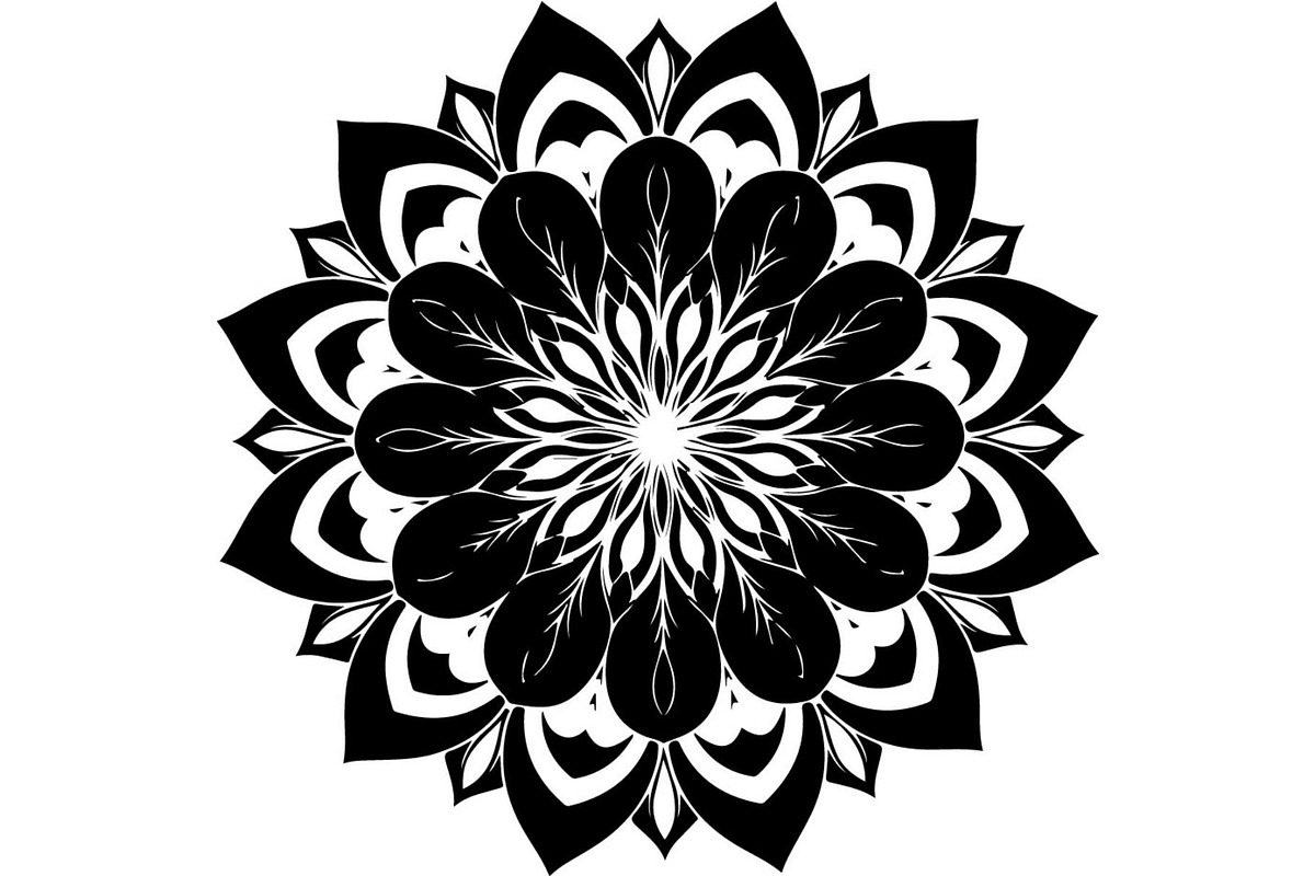 Vintage Floral Mandala Bundle, a Decorative Illustration by Designer_Momina (Photo 12 of 20)