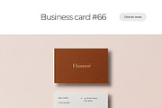 Business Card Mockup Template Bundle, a Business Card Template by PrintPixel (Thumbnail 39 of 104)