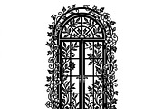 50 Floral French Window Ornament, a Decorative Illustration by Amazin_art (Thumbnail 24 of 44)
