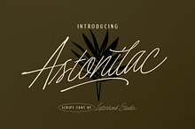 Astonilac – Monoline Script