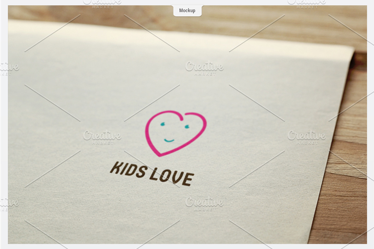 Kids Love - Logo Template, a Branding & Logo Template by DynamikMedia (Photo 3 of 5)