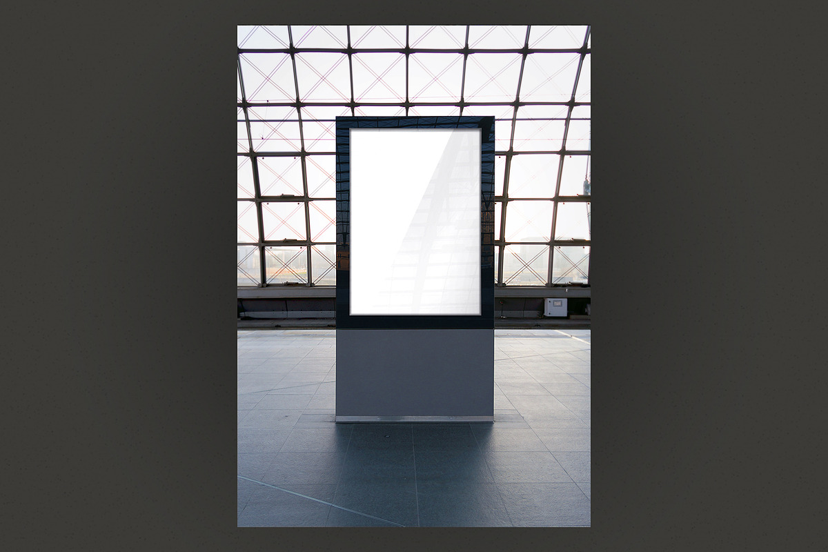 Mockup - Poster - Main Station, a Print Template by Zetarrr (Photo 2 of 2)