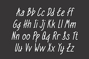 Dry Ice - Handwritten Font, a Handwritten Font by Pikgura (Thumbnail 3 of 6)