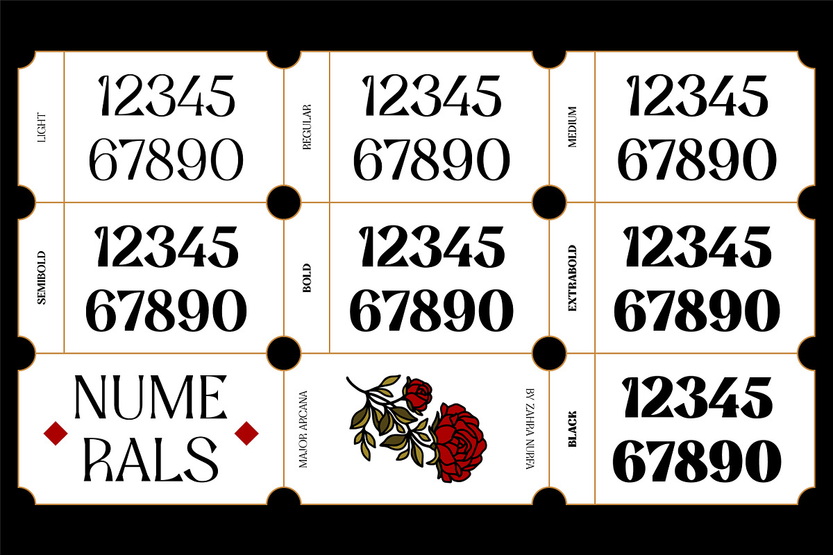 MAJOR ARCANA - Display Variable Type, a Serif Font by Artflorara (Photo 15 of 21)