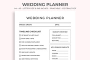 Wedding Planner, a Stationery Template by M9 Design (Thumbnail 1 of 5)