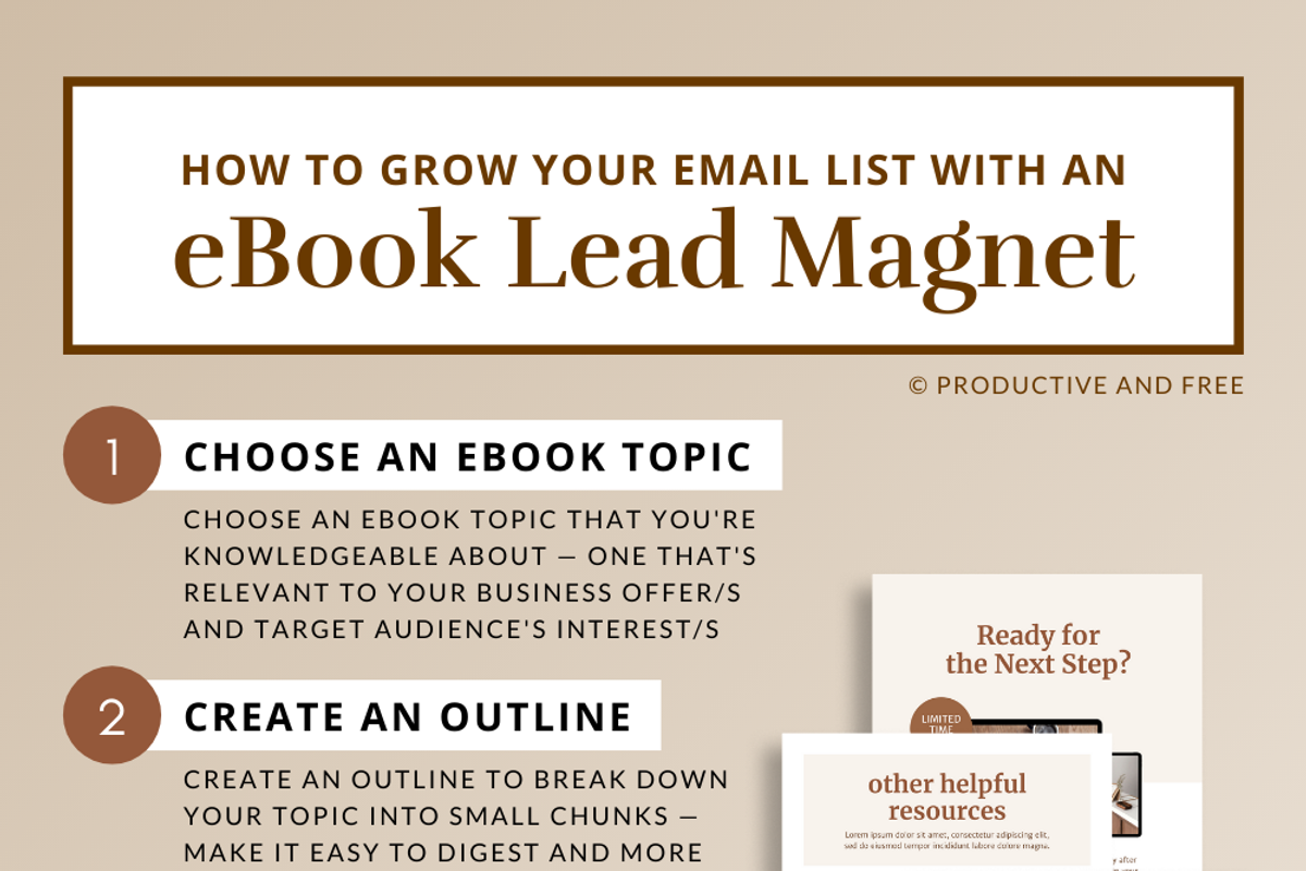 Canva E-book Template | 80+ Pages, a Magazine Template by ProductiveandFree (Photo 22 of 23)