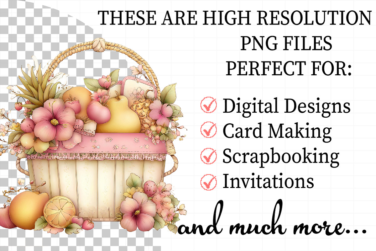 Summer Picnic Basket Clipart, an Illustration by Daily.Designs (Photo 2 of 8)