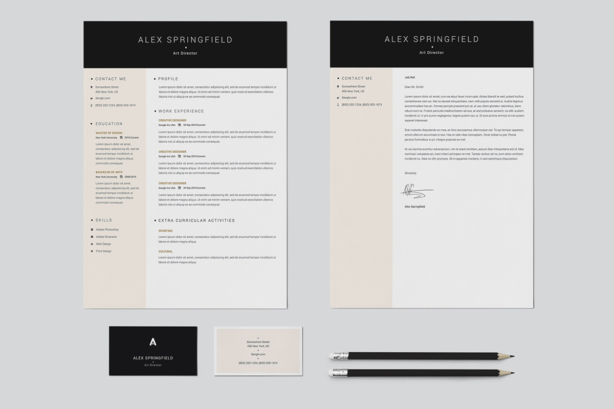 Resume / CV - Quint, a Resume Template by 3Angle (Photo 2 of 5)