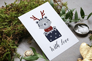 Tiger Christmas Collection, an Animal Illustration by Iryna Danyliuk (Thumbnail 11 of 16)