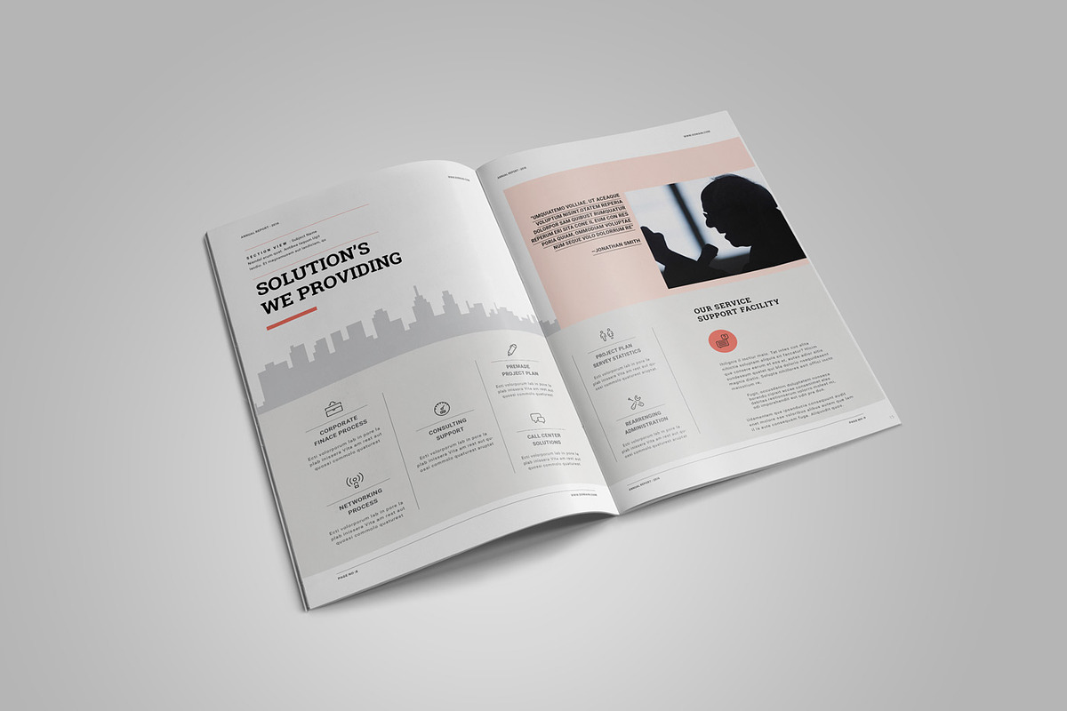 Unite Annual Report, a Brochure Template by Elite_Standard (Photo 5 of 15)