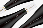 Black Bottle Mockup - Wine, a Product Mockup by Graxaim Mock-up (Thumbnail 4 of 6)