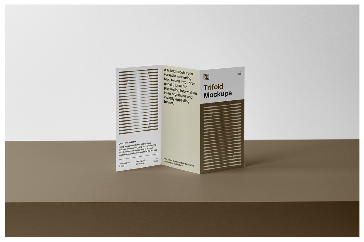 Flayer Trifold and Brochure Mockups, a Mockup by Mr.Mockup™ (Photo 9 of 18)