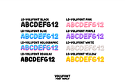 VOLUFONT. 3D OTF SVG Fonts, a Symbol Font by Luxfont (Thumbnail 11 of 14)