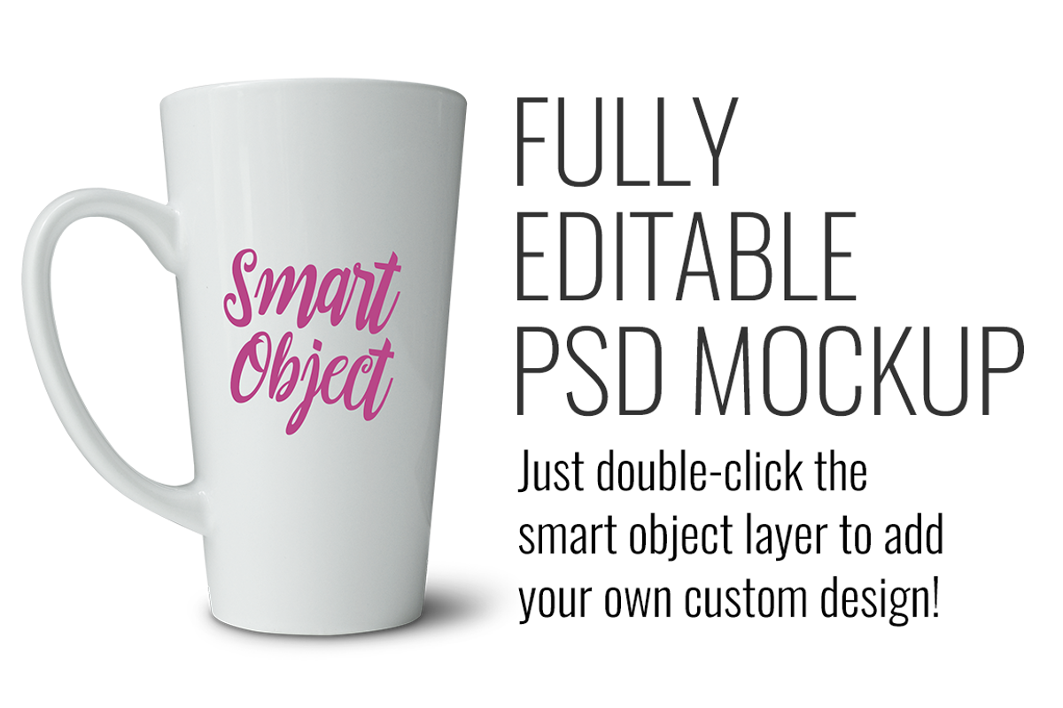 Latte Mug Product Mockup, a Product Mockup by SarahDesign (Photo 1 of 4)