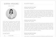 Resume Template / CV, a Resume Template by TheResumeCoach (Thumbnail 5 of 8)