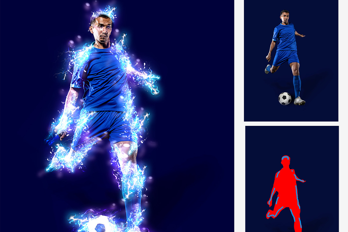 Electricity Photo Effect PS Action, an Action Add-On by MRI STUDIO (Photo 12 of 14)