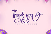 Radhetya - Beauty Script Font, a Script Font by skiiller studio (Thumbnail 8 of 8)
