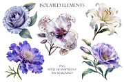 Seamless floral pattern, a Pattern Graphic by Elona Laff (Thumbnail 3 of 4)