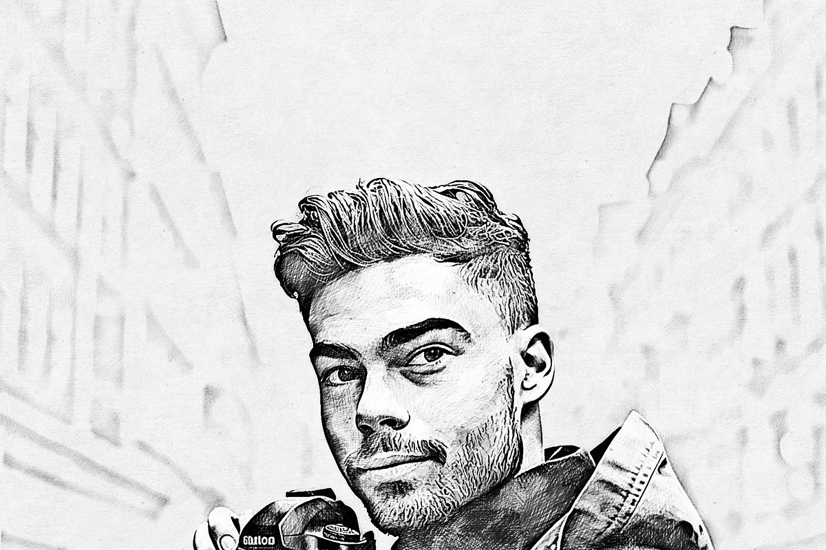 Realistic Drawing & Sketch Effect, an Action Add-On by MRI STUDIO (Photo 14 of 27)