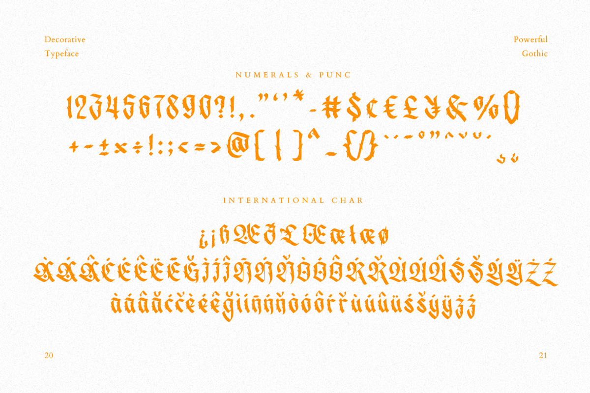 Cambrydge Gothic Advertisement Font, a Font by MikroType Std (Photo 9 of 9)