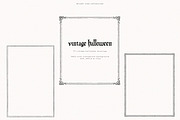Vintage Halloween Drawings, a Seasonal Illustration by PeDe Designs (Thumbnail 12 of 12)