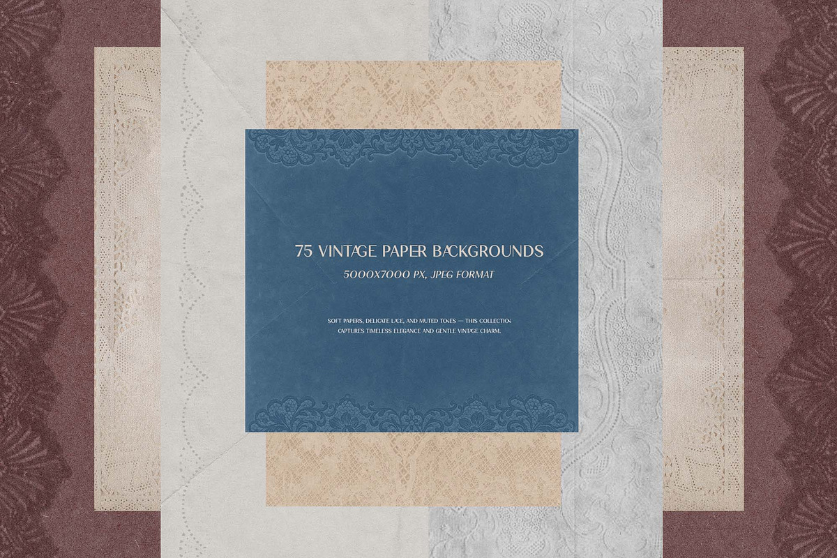 Paper & Lace backgrounds, a Background Graphic by DigARTbyHavroshka (Photo 10 of 11)