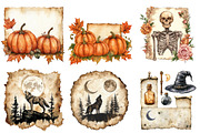 Halloween Old Tickets Clipart Bundle, a Seasonal Illustration by CitraGraphics (Thumbnail 7 of 8)
