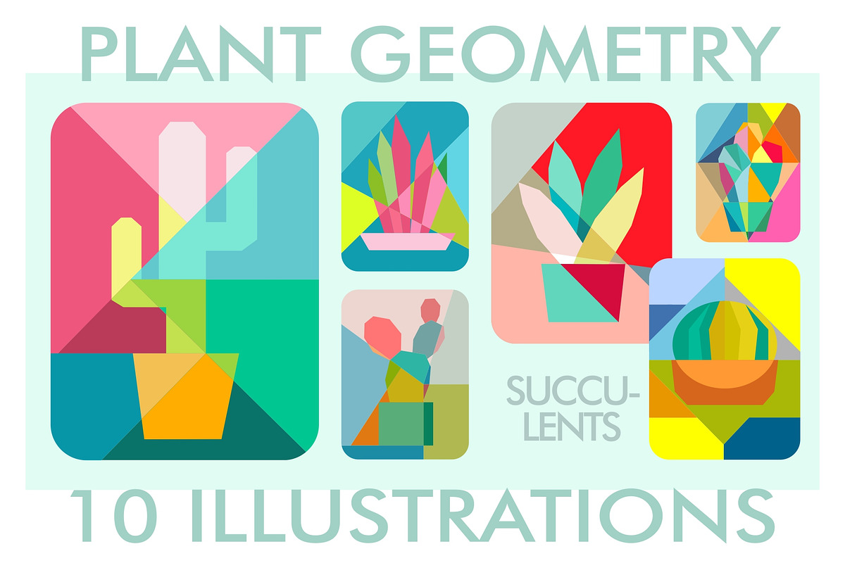 Stickers & pins Succulents, an Illustration by Onceli*art (Photo 1 of 5)
