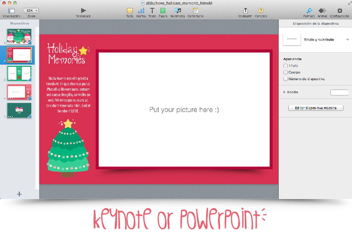 Slideshows Holiday Memories, a Presentation Template by himoki (Photo 3 of 5)