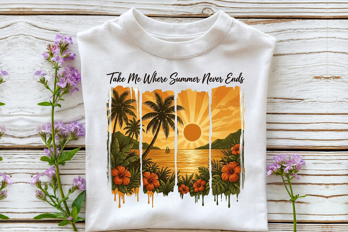Summer Png, Summer Vacation Png, a Work Illustration by Sublimation Artist (Photo 3 of 9)