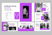 Public Speaker Google Slides, PPoint, a Presentation Template by Fit-tee (Thumbnail 4 of 4)