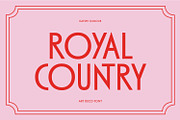 Gatsby Gilmour - Art Deco Font, a Sans Serif Font by Viswell (Thumbnail 5 of 10)