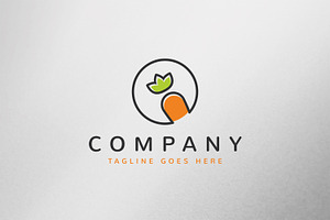 Carrot Logo Template