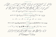 Bisqootte | Modern Calligraphy Font, a Script Font by Ardana Creative (Thumbnail 13 of 14)