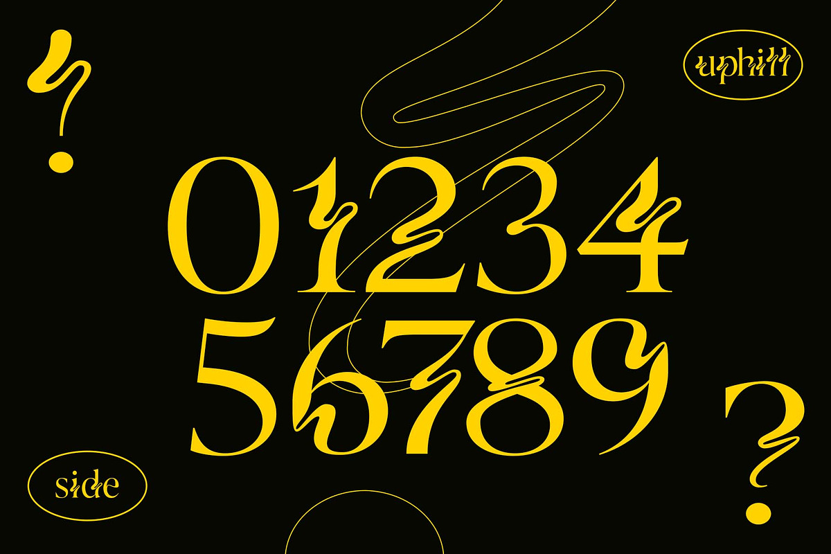Zighead Display Font, a Sans Serif Font by Headfonts (Photo 9 of 10)