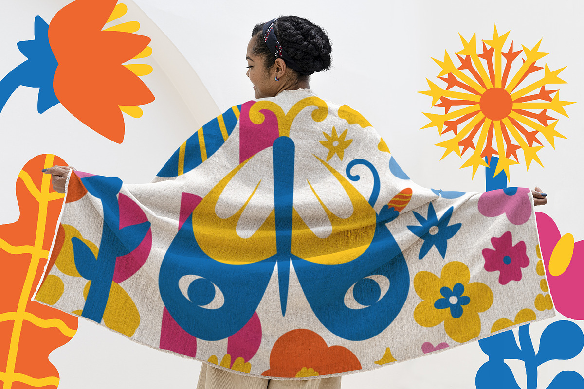 Naive meadow. Vector elements, a Decorative Illustration by Oliana Moroz (Photo 14 of 20)