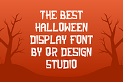 Darknes Moment - Halloween Fonts, a Handwritten Font by QR Design Studio (Thumbnail 4 of 6)