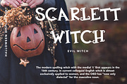 Black Wizard - Halloween Display, a Handwritten Font by Arendxstudio (Thumbnail 4 of 9)