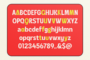 HS Mische - Retro Display Font, a Font by Haps Space (Thumbnail 18 of 19)