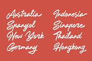 Shining On Brush Font, a Script Font by Rocket Template (Thumbnail 7 of 14)