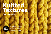 Knitted - 53 images, a Texture Illustration by Handmadefont (Thumbnail 1 of 12)