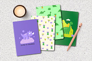 Dinosaur World | Graphic collection, an Illustration by katieromanoff_art (Thumbnail 7 of 13)