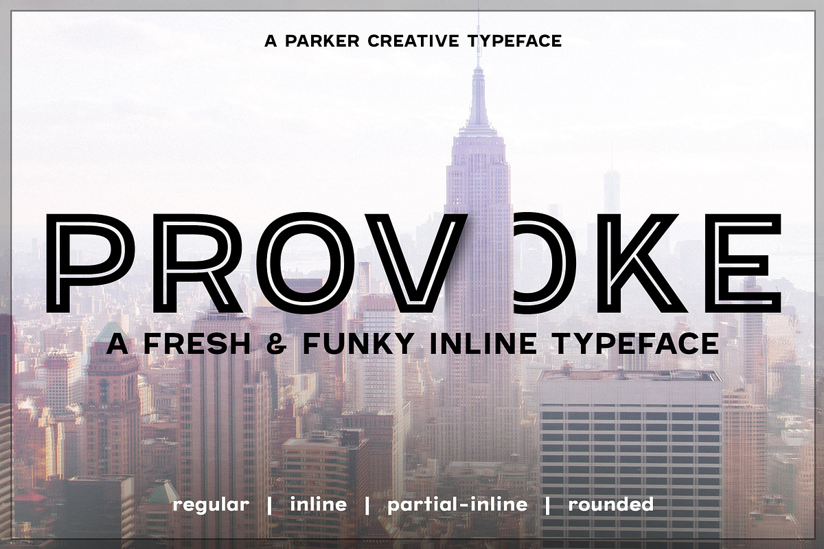 Provoke - A Fresh & Funky Font